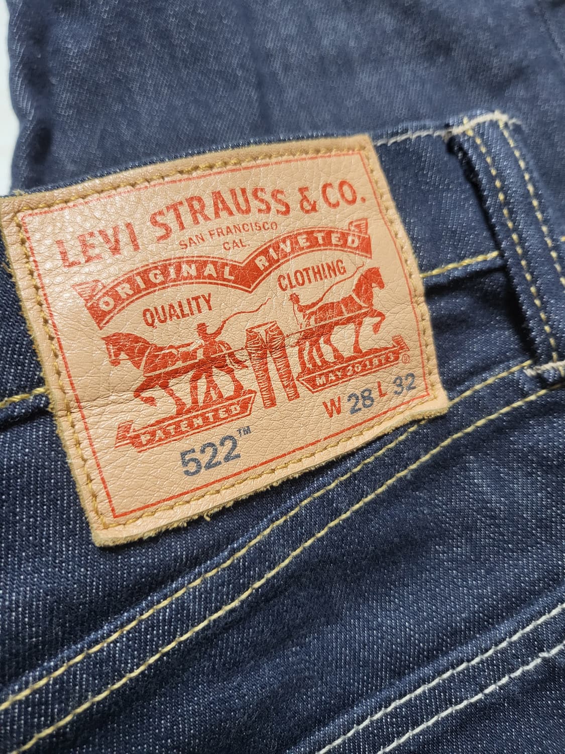 리바이스 522 W28 L32 상품이미지2