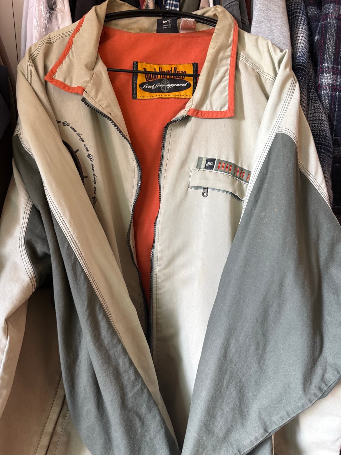 90S 나이키 덩크야드 데이즈 sun faded자켓 국내판X 상품이미지2