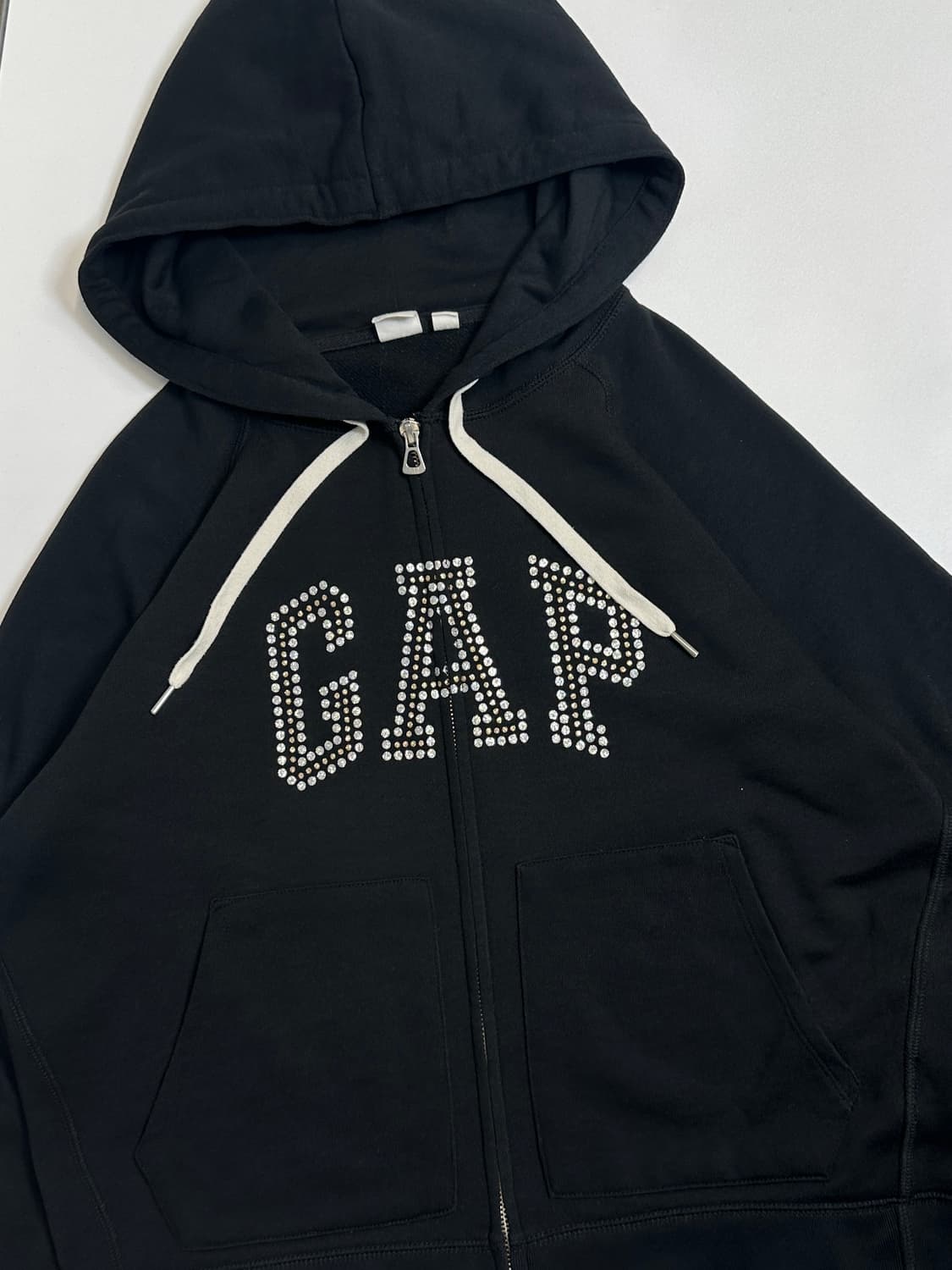 갭 스펠로고 후드집업 L 상품이미지1