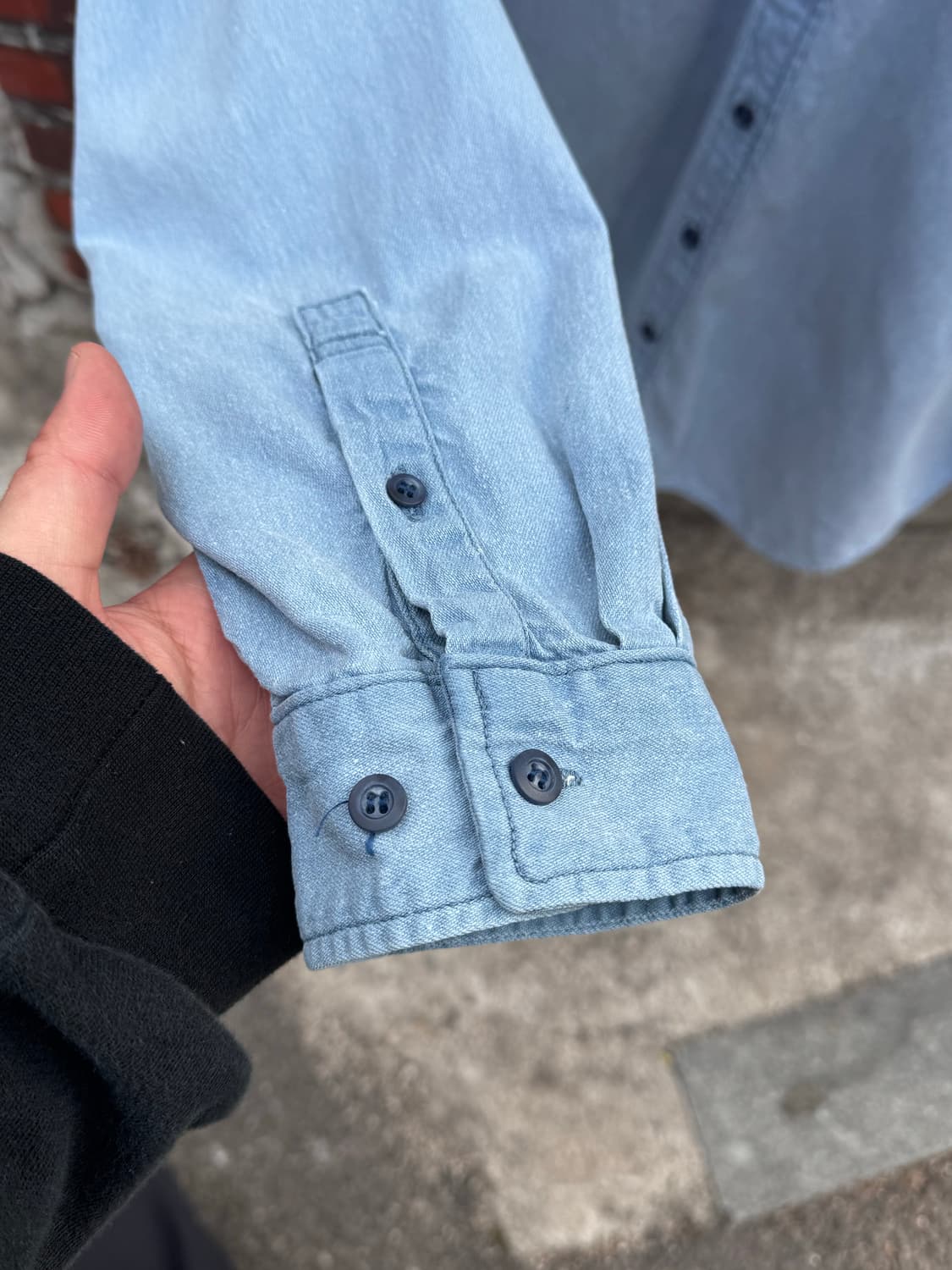 하이 스포르팅 기어 by 이세이미야케 후드 데님셔츠  상품이미지6