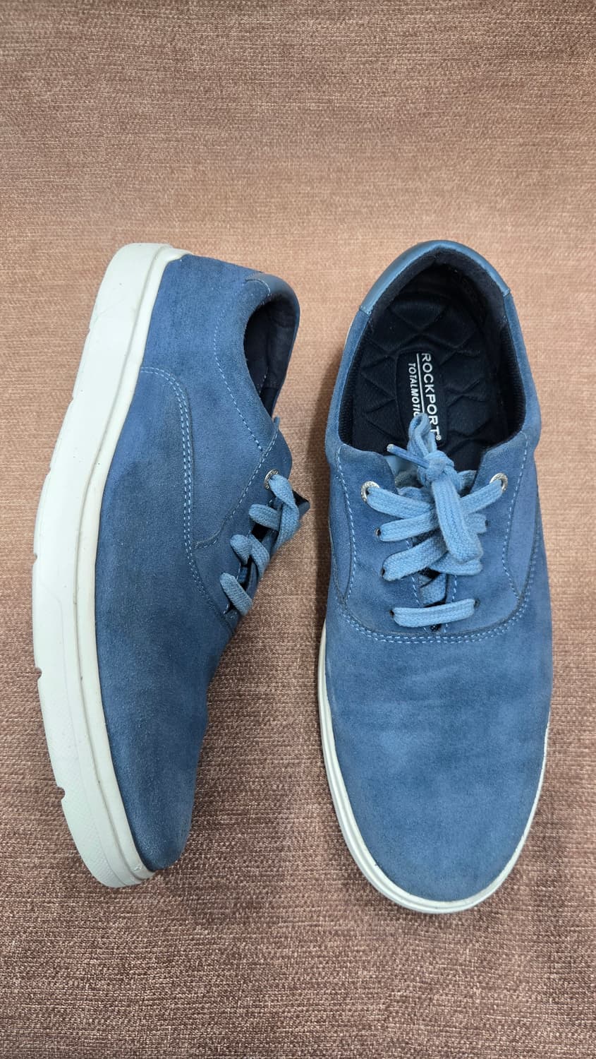 락포트 265mm-  토탈모션 스웨이드 블루 운동화 상품이미지1