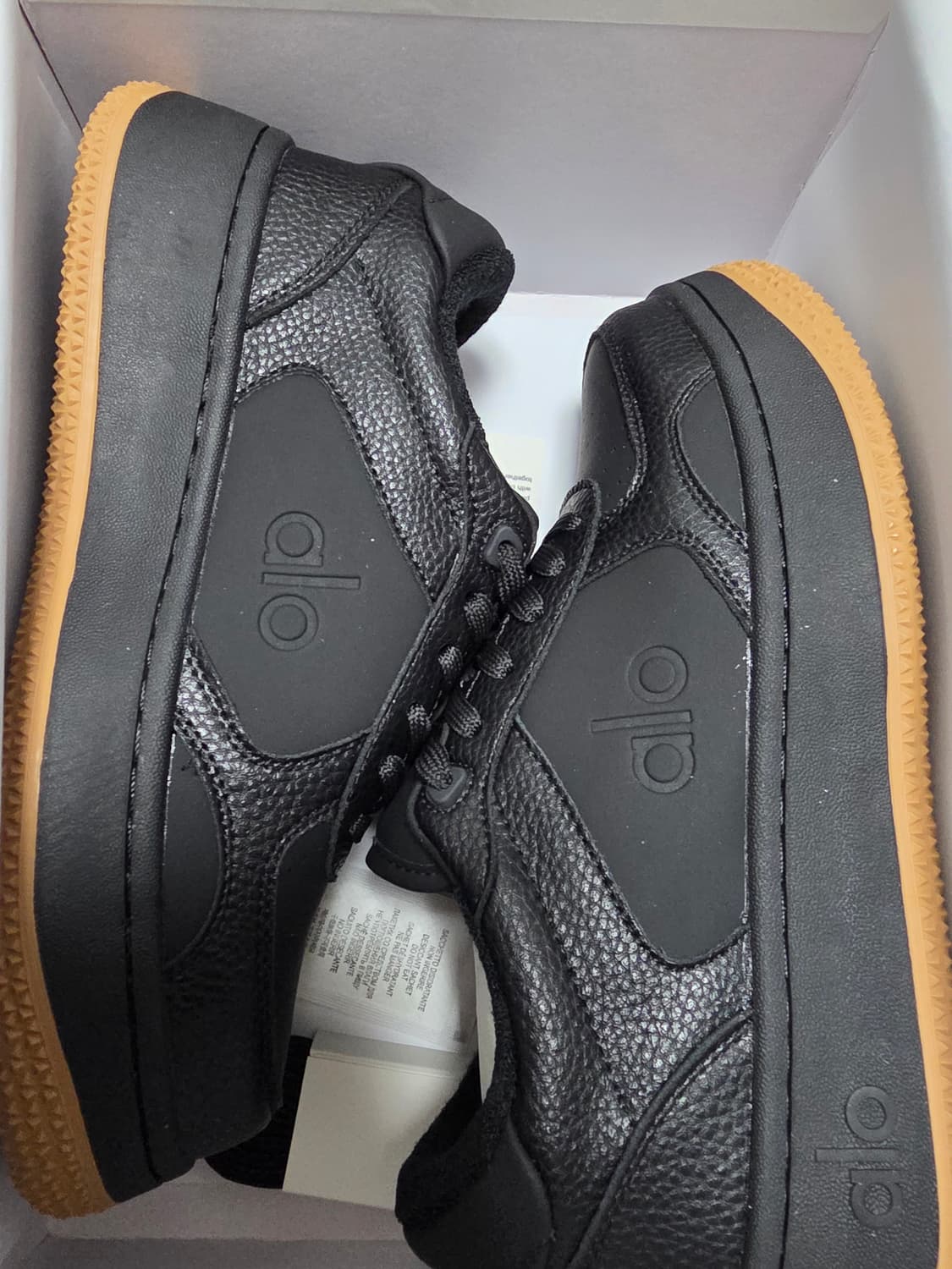 ALO 알로 리커버리 블랙 스니커즈 240사이즈 새상품 상품이미지4