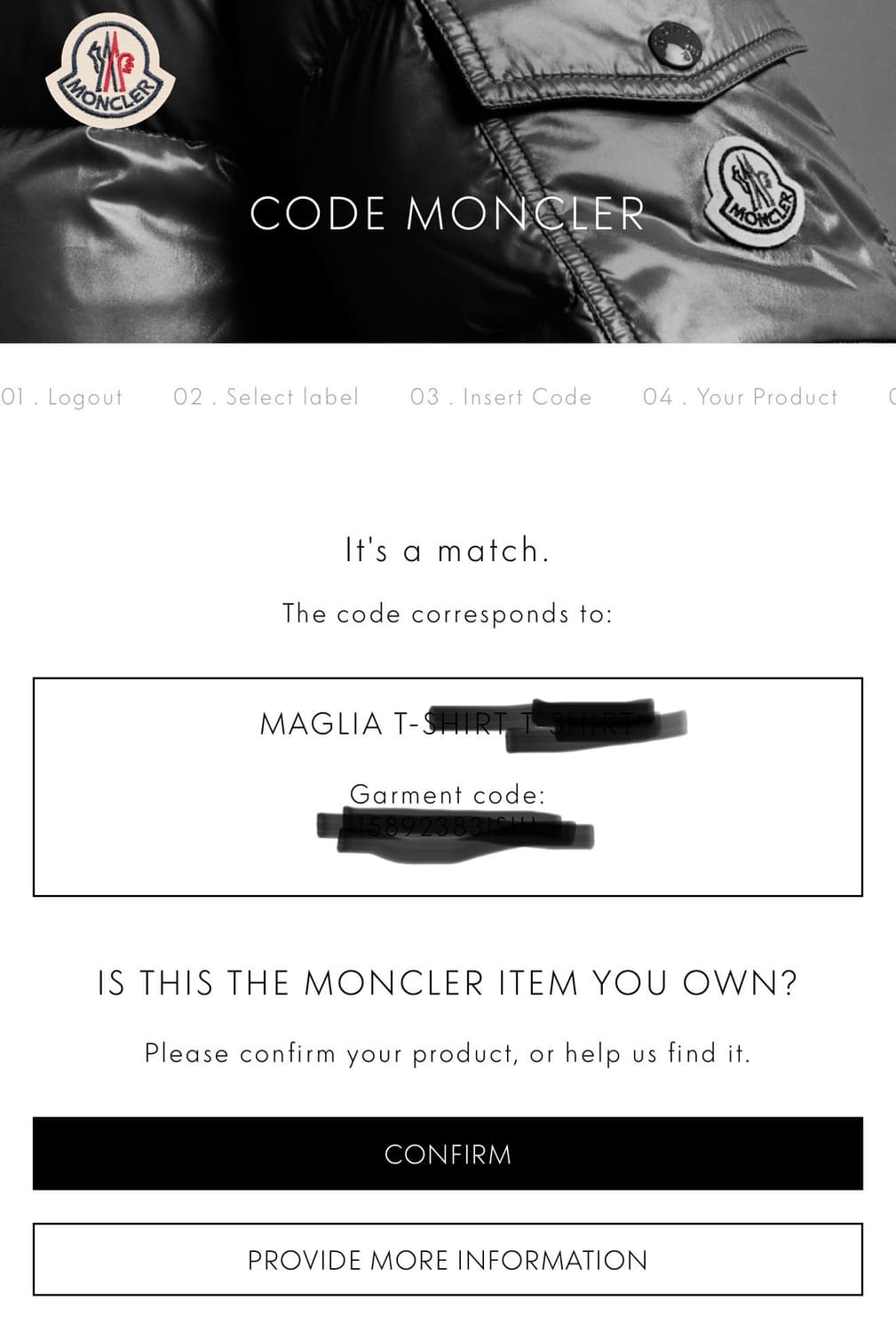 몽클레어 감마블루 로고 반팔 티셔츠 상품이미지10