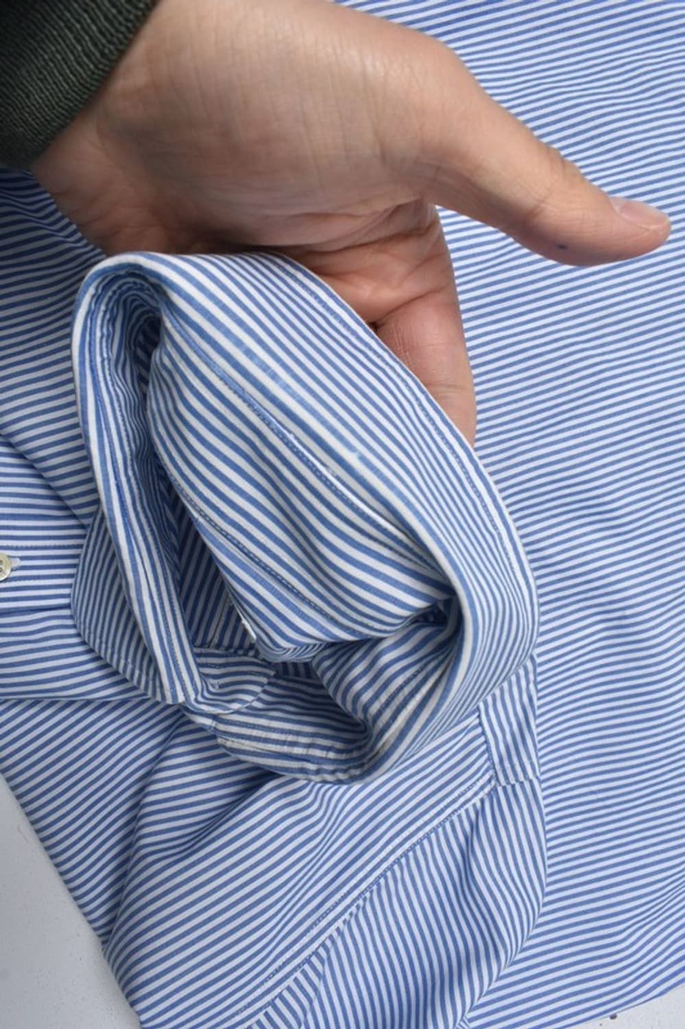 90S 버버리 스트라이프 셔츠 M0046 상품이미지4