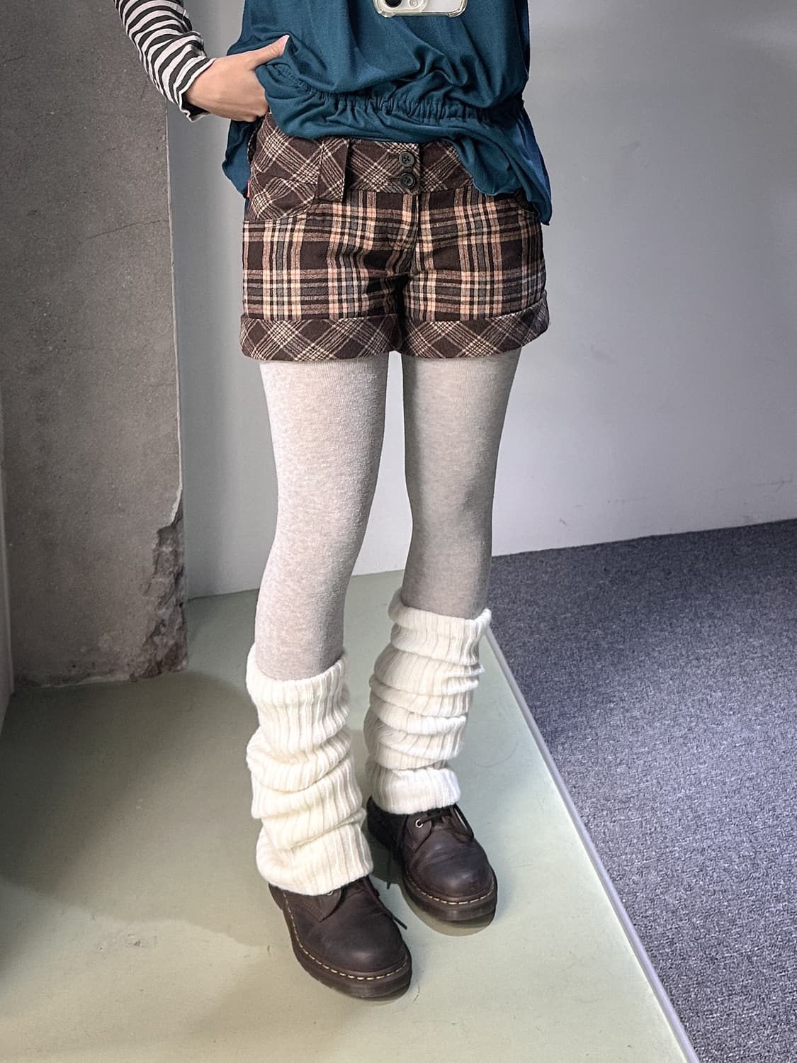 tommy girl check shorts 상품이미지4