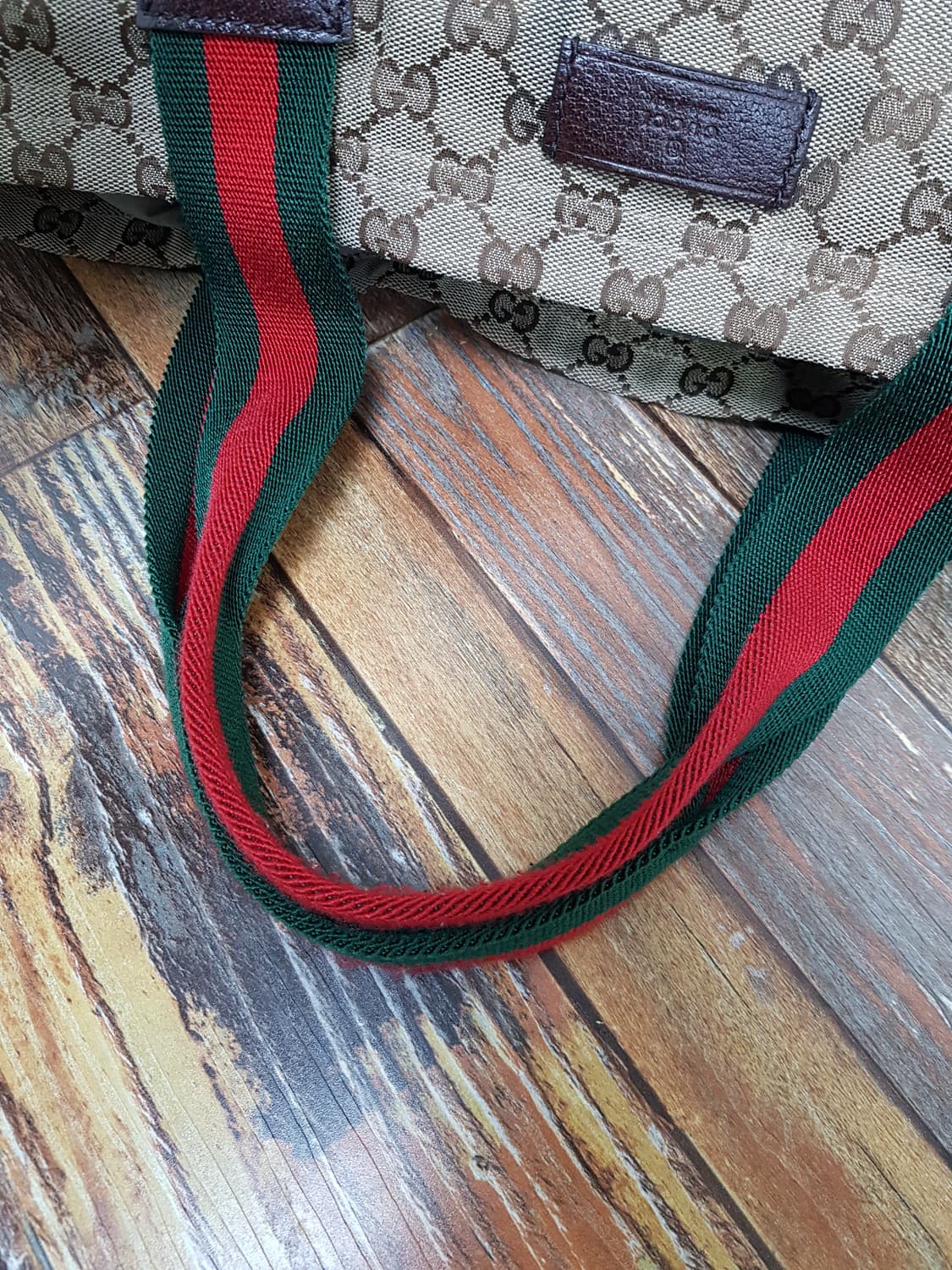 [정품] 구찌 gg자가드 삼색 트리밍 2way백 상품이미지6