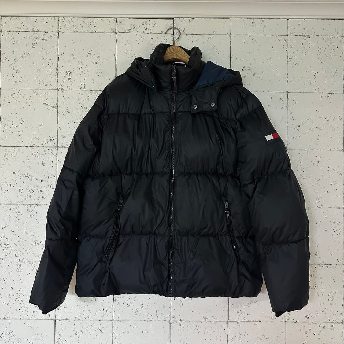XL 타미 힐피거 패딩 블랙 상품이미지1