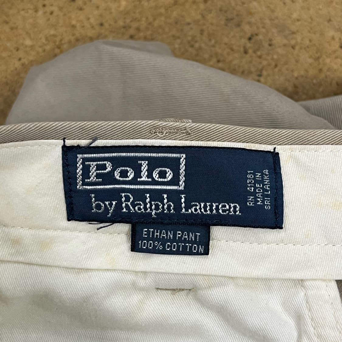 [정품] 폴로 랄프로렌 베이지 면바지 b10 상품이미지4