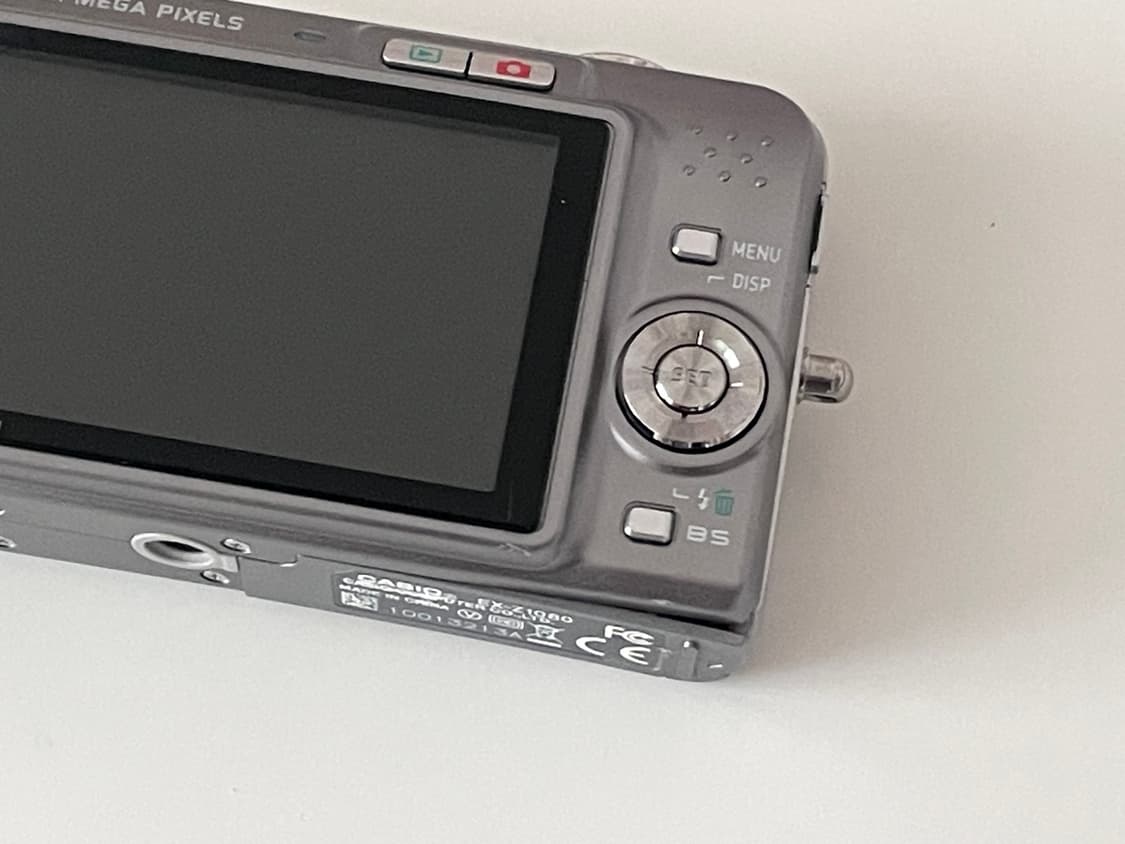 은채디카) casio exilim 카시오 엑슬림 z1080 빈티지 디카 상품이미지6