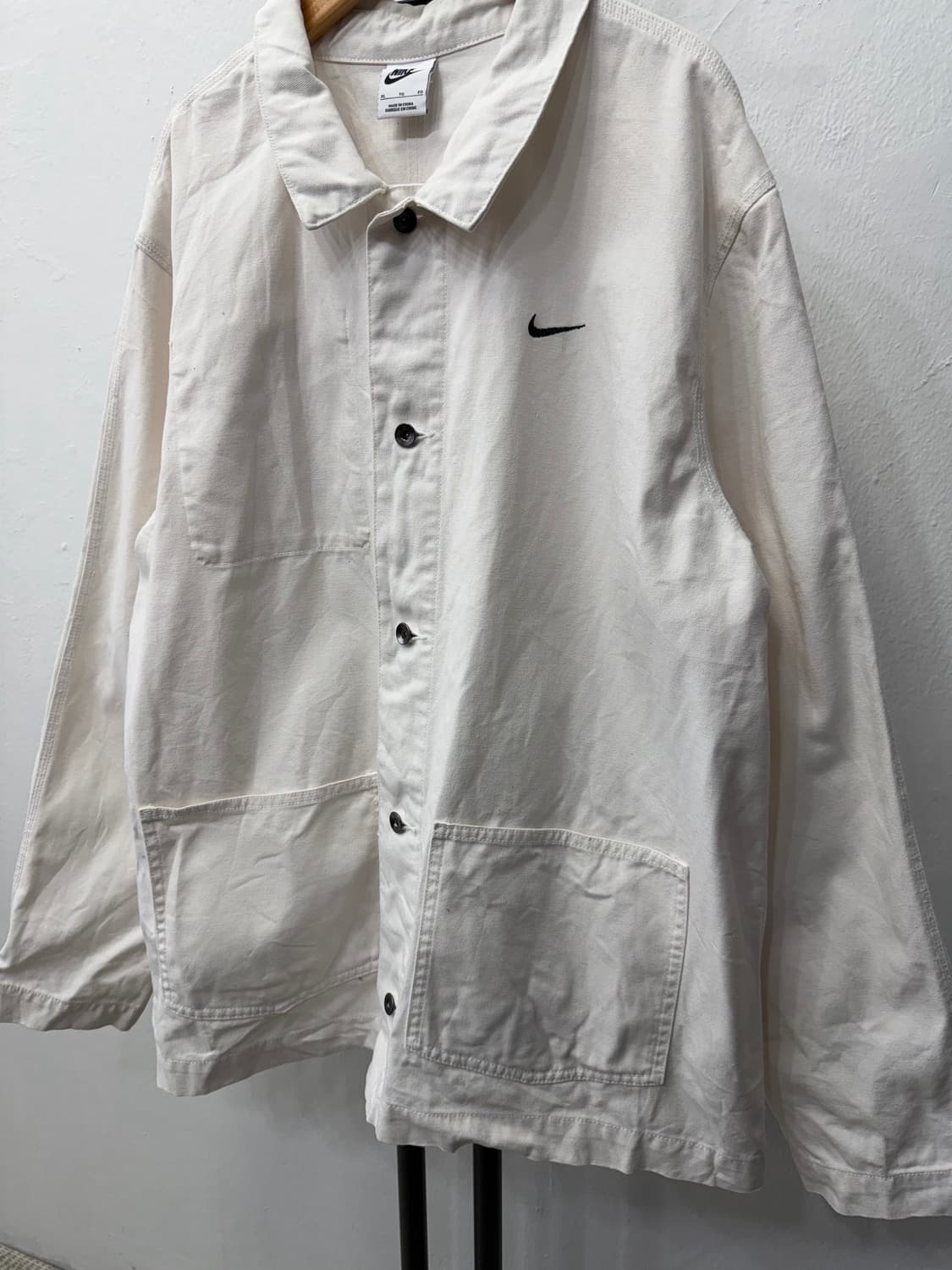 정품) 나이키 오버핏 데님 청자켓 XL 상품이미지3