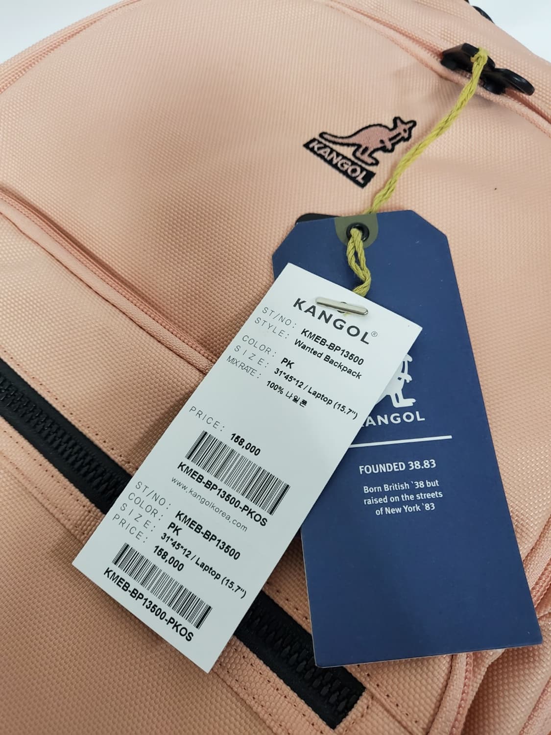 캉골 백팩 정품 미사용  상품이미지3