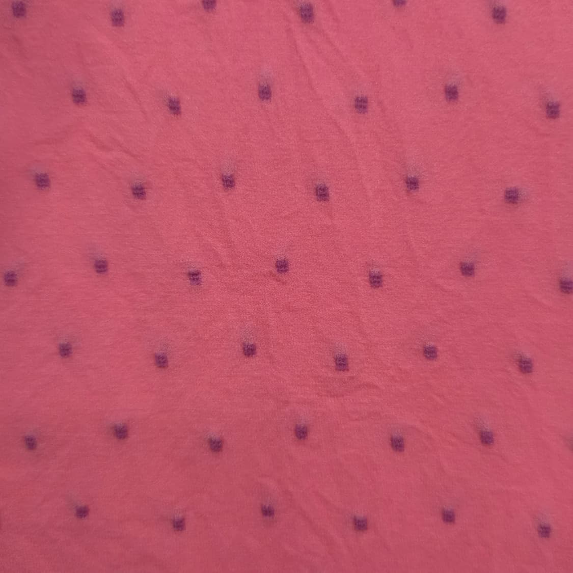 ly BASICS 연다홍 퍼플 도트 오버니삭스 상품이미지4