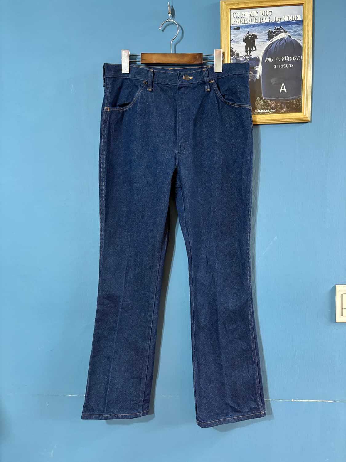 70-80’s USA Rustler Denim pant. 상품이미지1
