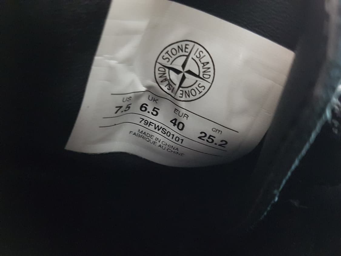 스톤아일랜드 스니커즈 남성255 (79FWS0101 락 스웨이드) 상품이미지6