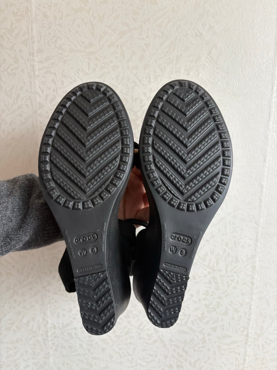 크록스 웨지힐 플랫폼 샌들 상품이미지4