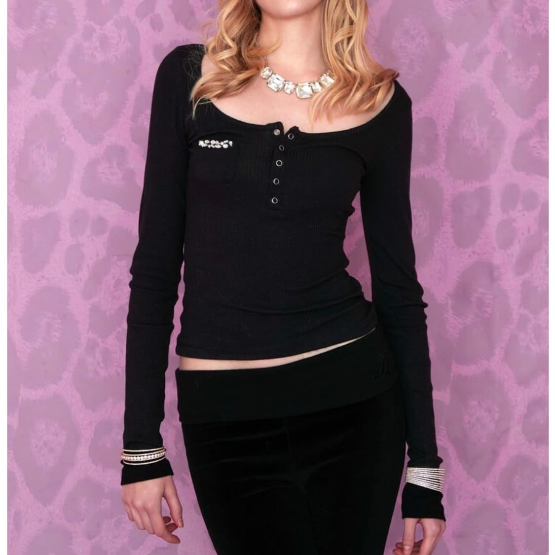 베이비메탈클럽 글램T 블랙 상품이미지3