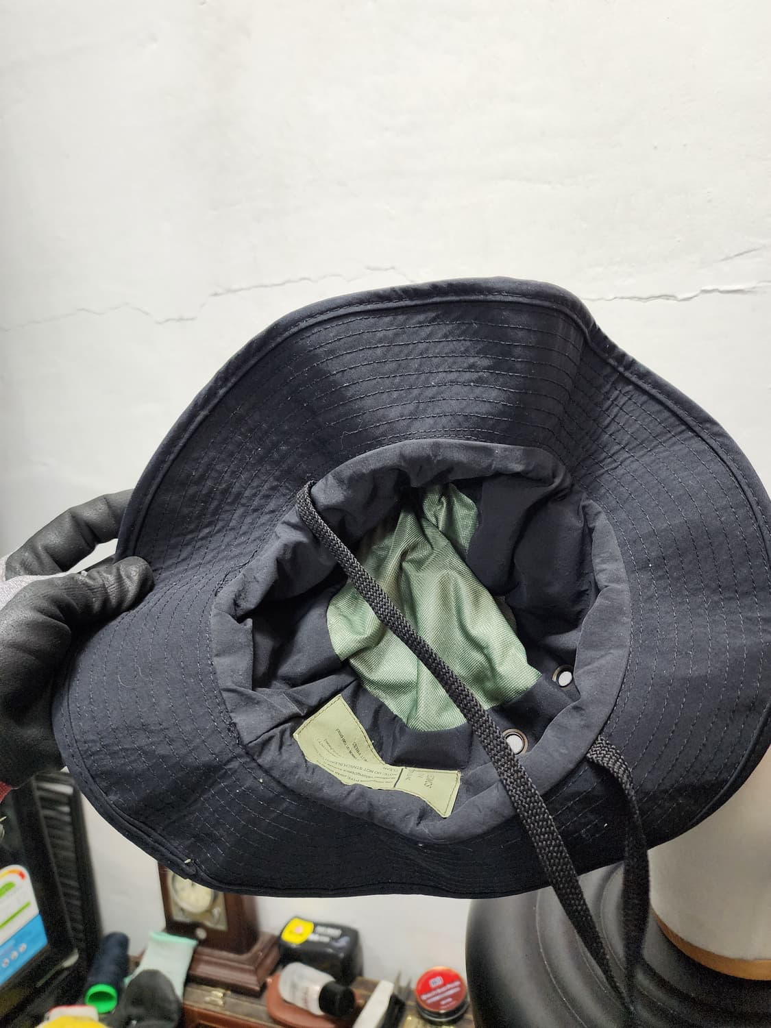 스페이버 밀리터리 블랙 정글모 버킷햇 상품이미지4