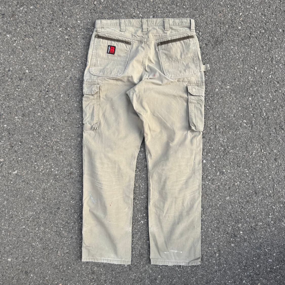 랭글러 워크웨어 캔버스 더블니 팬츠 상품이미지4