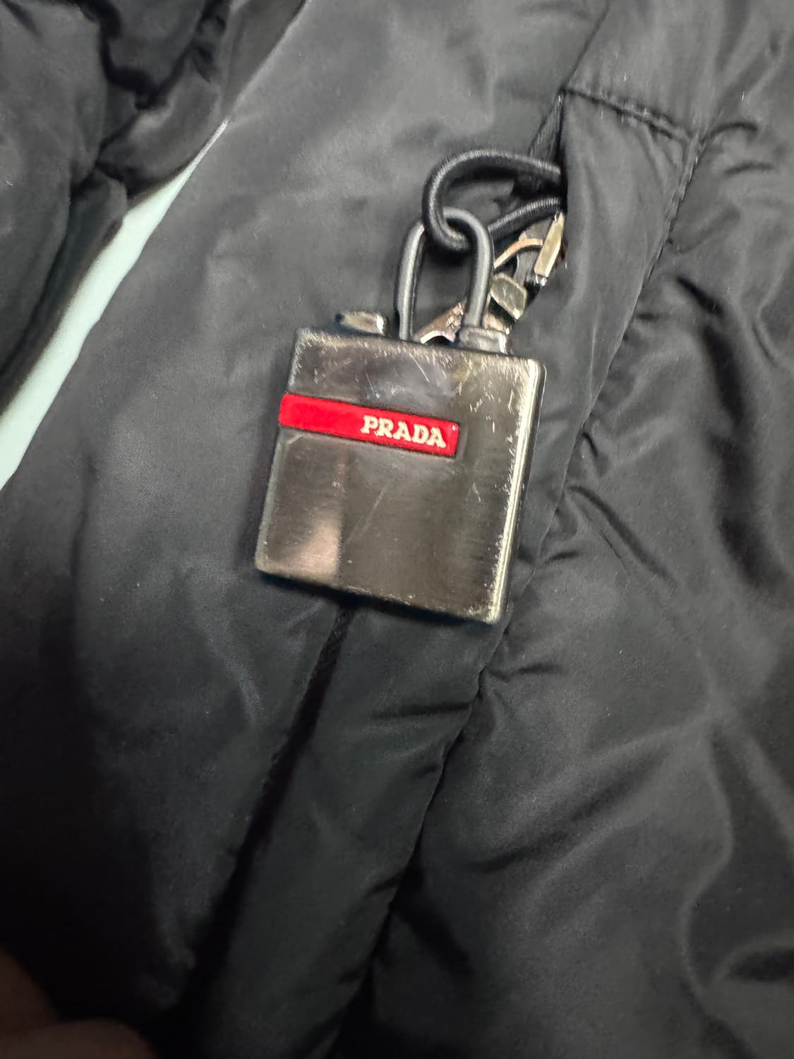 여성 프라다 Prada 리메이크 커스텀 나일론 점퍼 상품이미지7