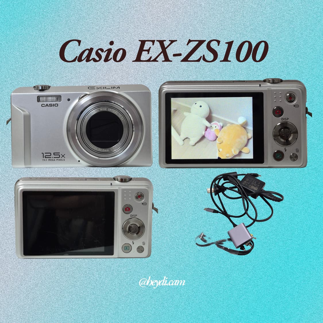 소장디카) 카시오 EX-ZS100 실버 (Casio EX-ZS100) 상품이미지3