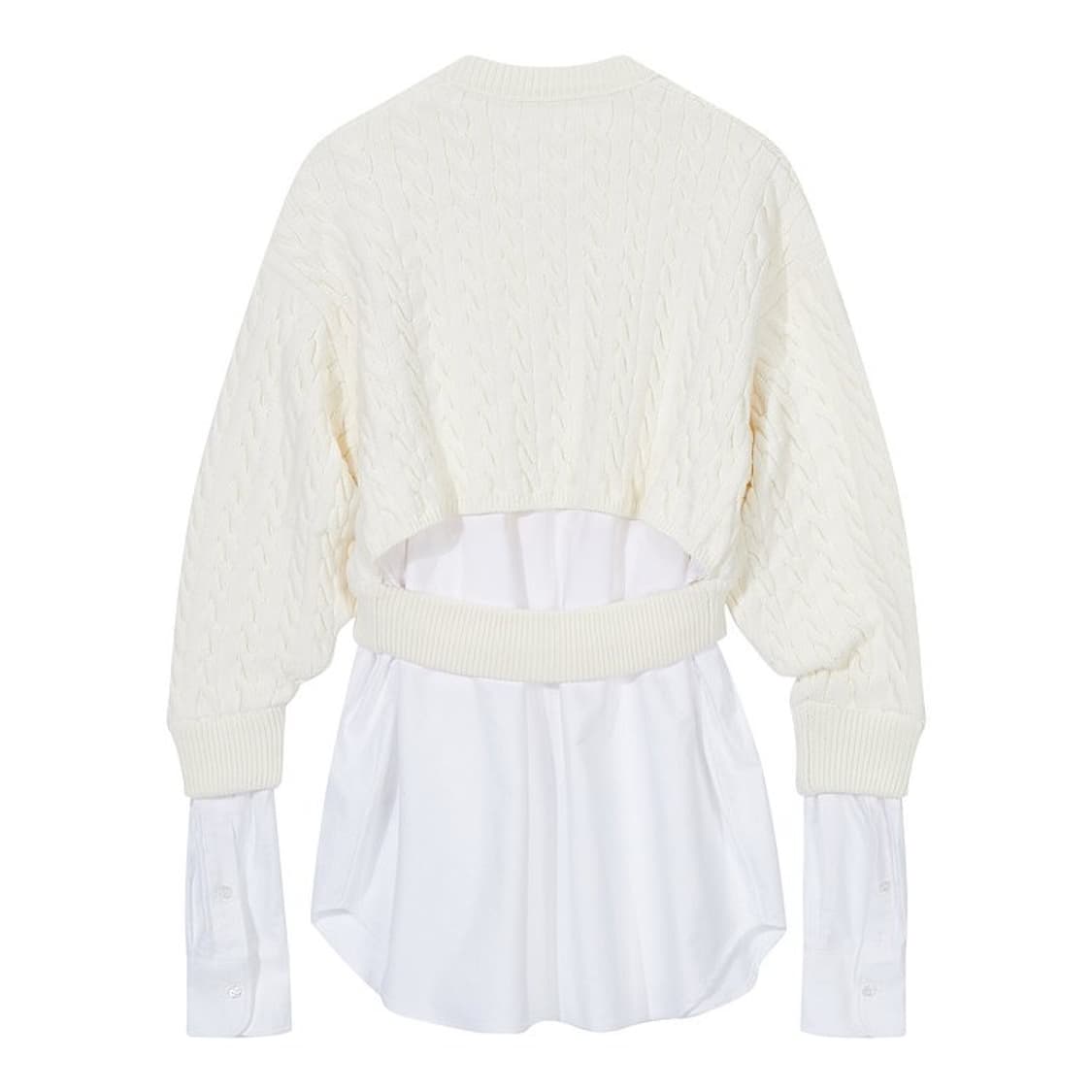 알렉산더왕 셔츠 레이어드 가디건 상품이미지2