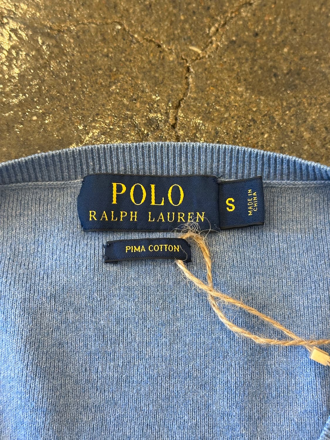 폴로 랄프로렌 브이넥 니트 S 상품이미지4