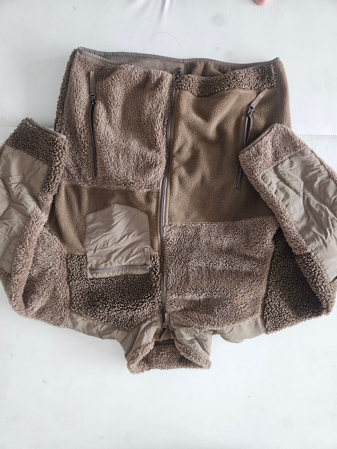 (m) 유니클로 엔지니어가먼츠 후리스 브라운 상품이미지3