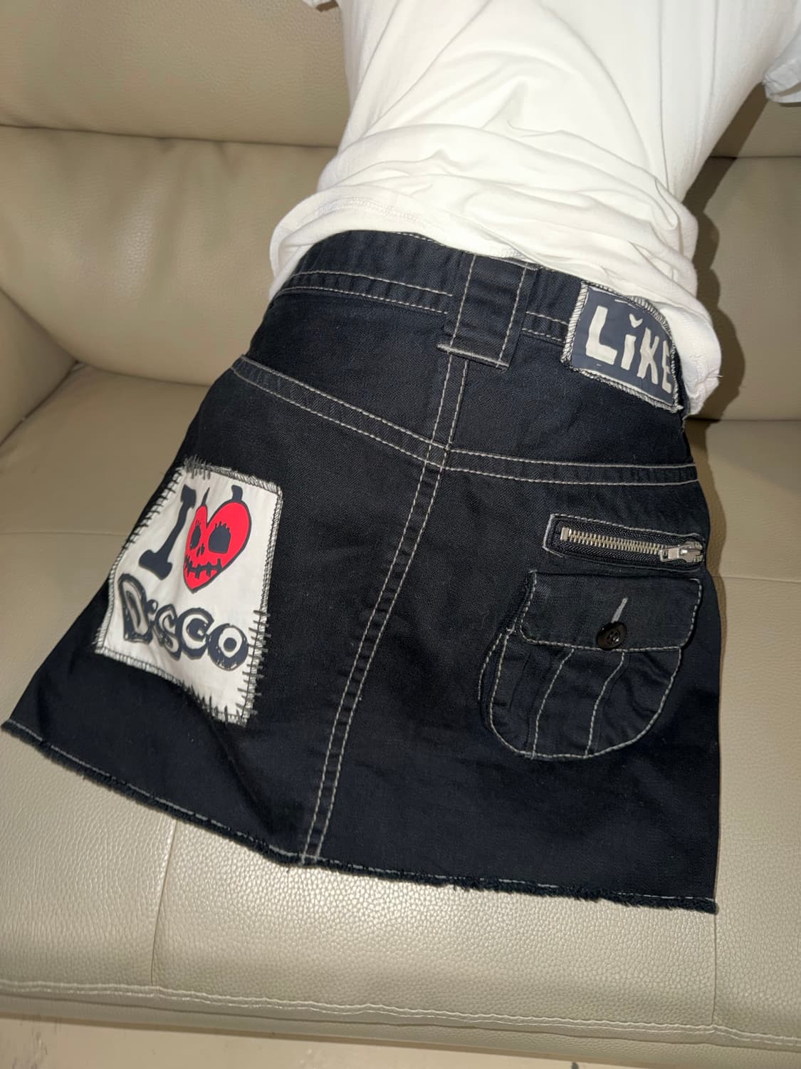 Stitch detail pocket skirt 상품이미지3