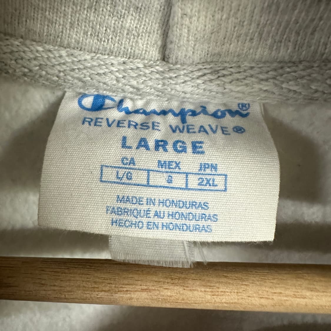 빈티지 챔피온 리버스위브 USMC 후드 티셔츠 상품이미지3