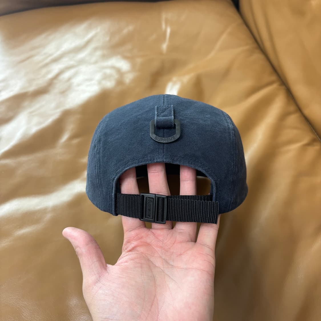 Supreme 슈프림 벤틸 네이비 캠프캡 모자 (Ventile Navy) 상품이미지8