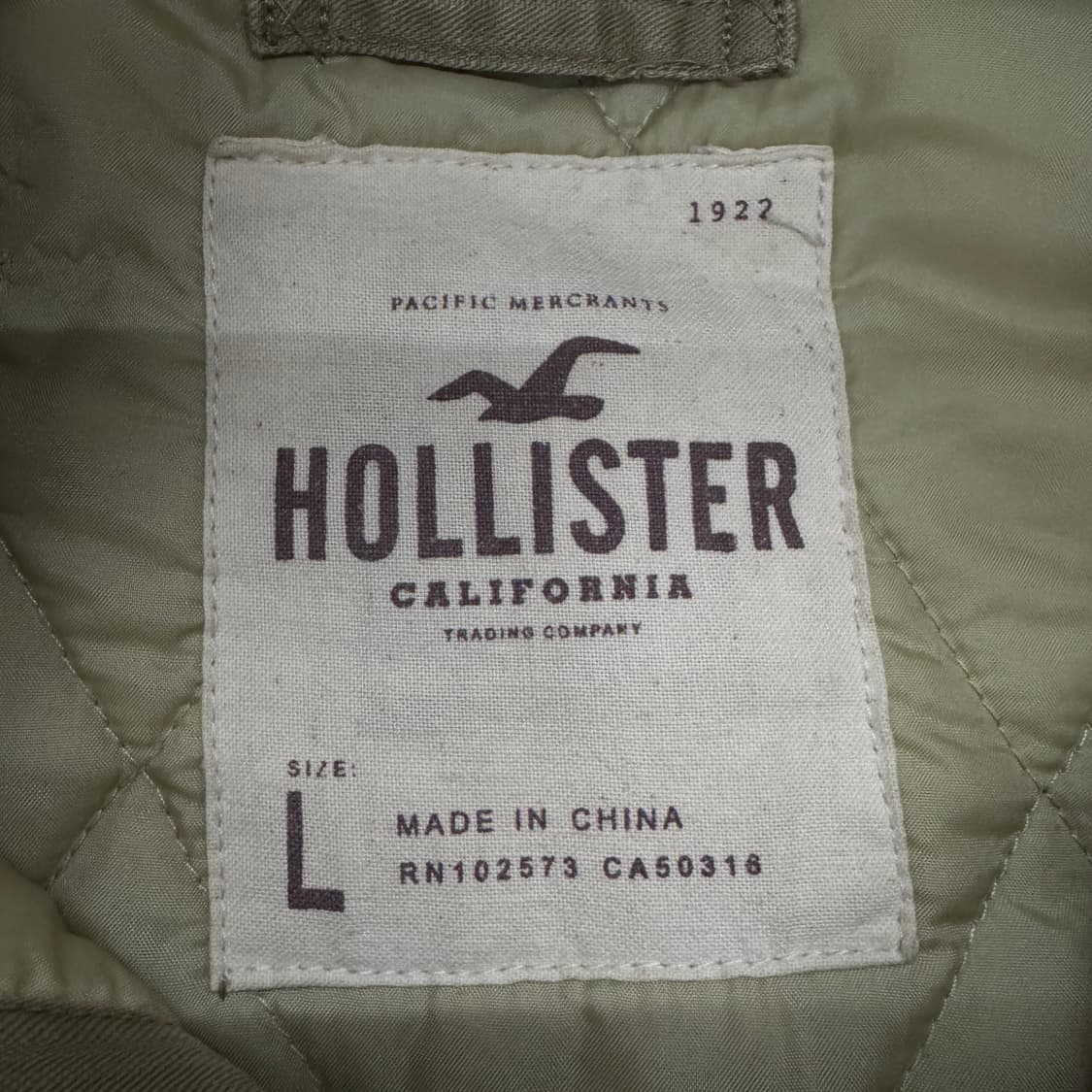 홀리스터 Y2K 퍼 하이넥 밀리터리 야상 자켓 상품이미지10