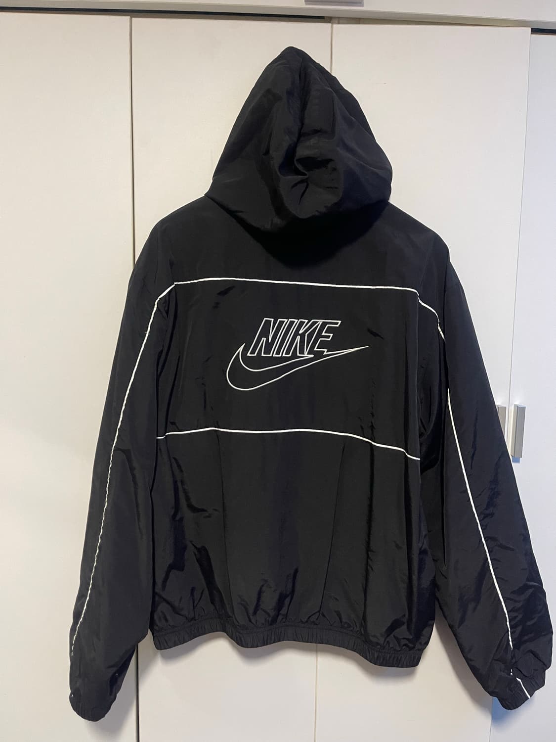 나이키 후드 바람막이 블랙 XL 상품이미지3