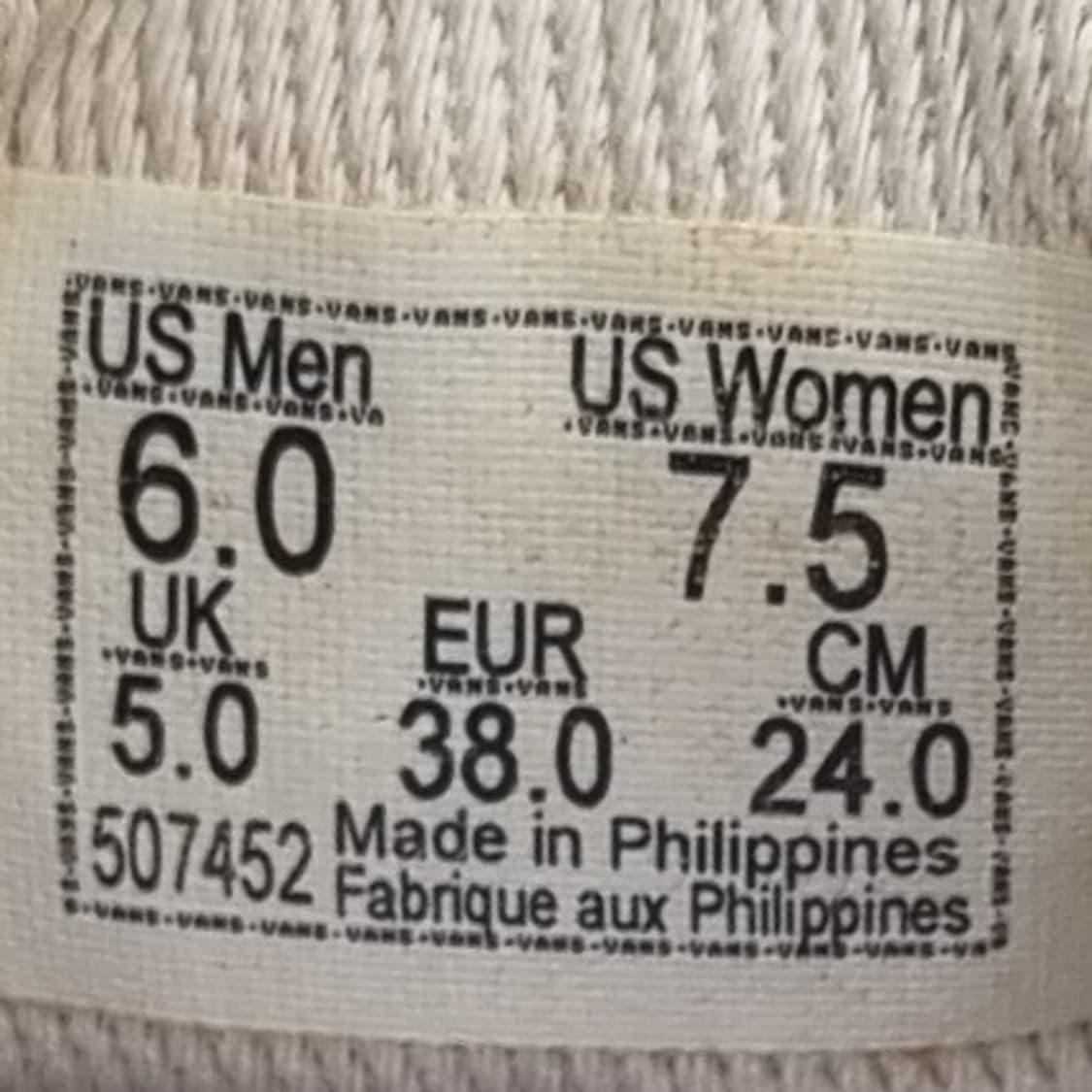 반스 에라 레드스프라이프 스니커즈 240 상품이미지6