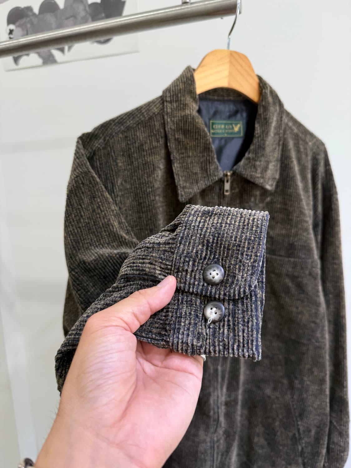 빈티지 LYLE & SCOTT 코듀로이 집업 자켓 상품이미지5