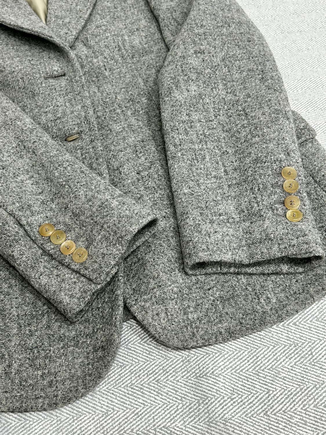 스타더스트 해리스트위드 울 100% 블레이저 자켓 상품이미지7