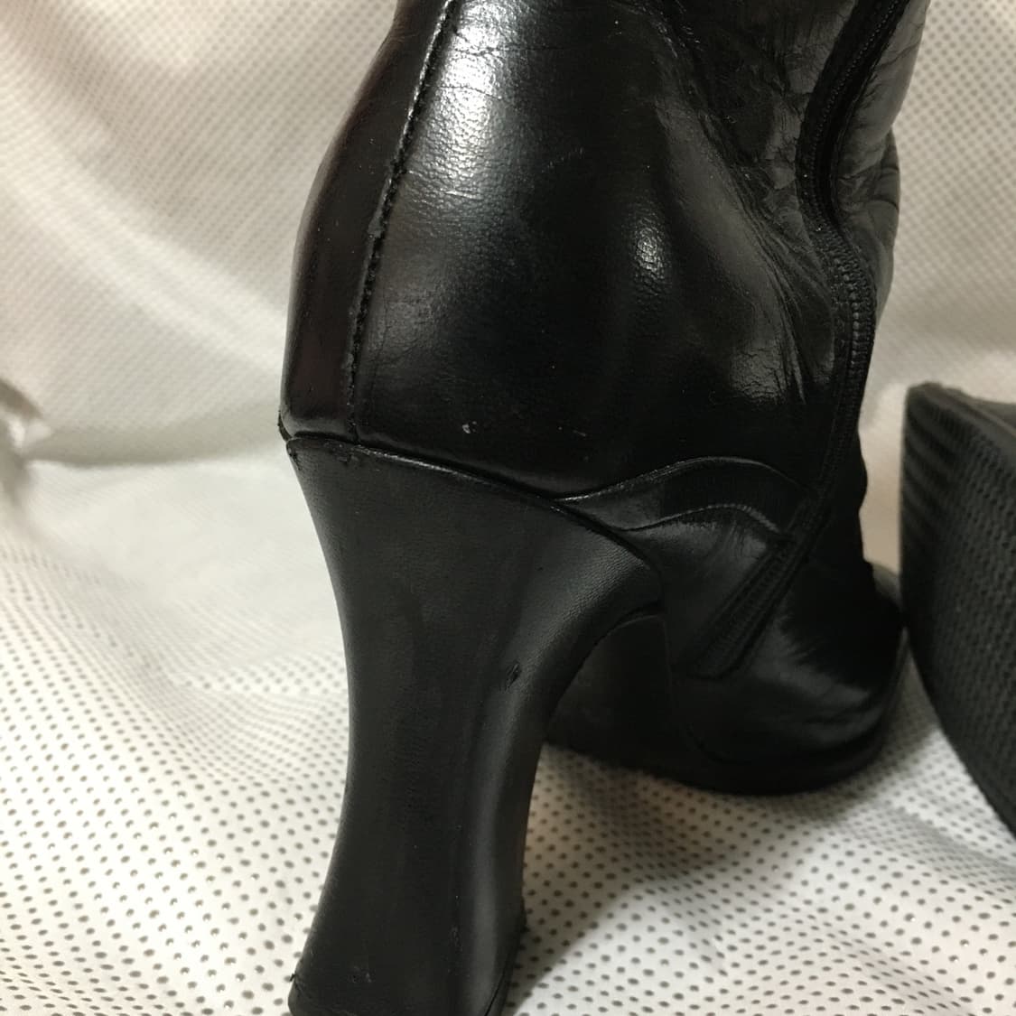 Prada black leather boots  상품이미지8