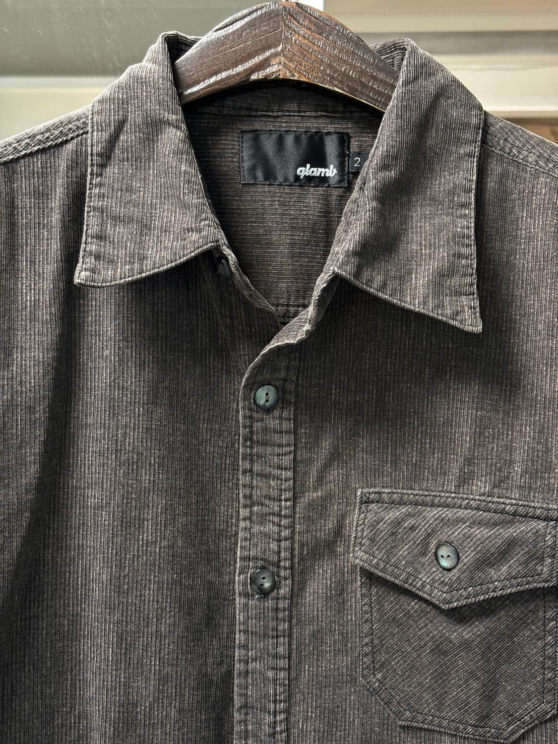 Glamb 레이어드 코듀로이 셔츠 상품이미지5