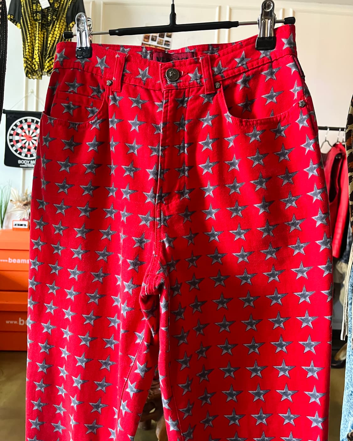 90s VERSACE Archive Star Printed Pants 상품이미지5