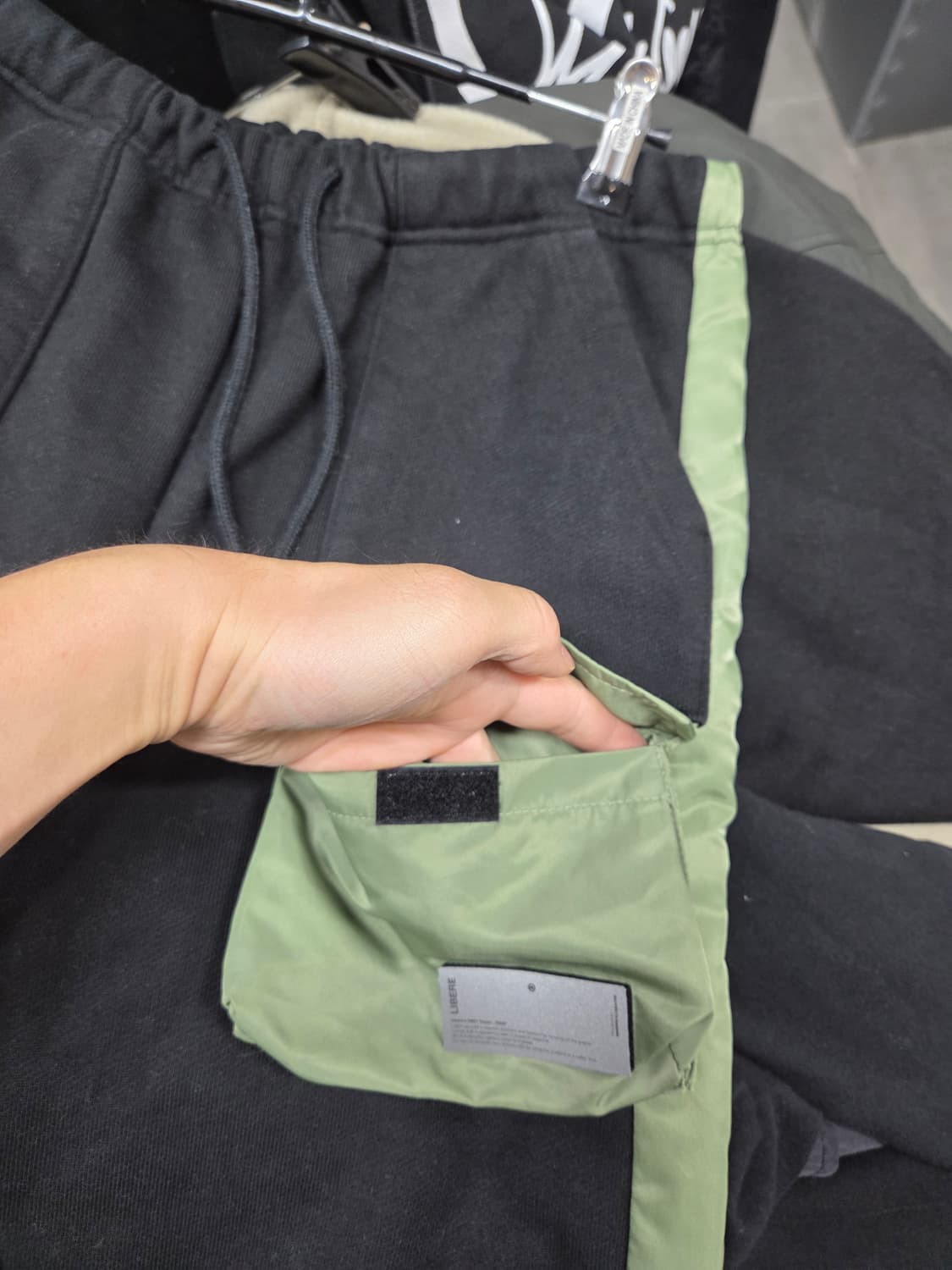 리베레 건빵주머니 사이드지퍼 트랙 스웻팬츠 L xl 상품이미지5