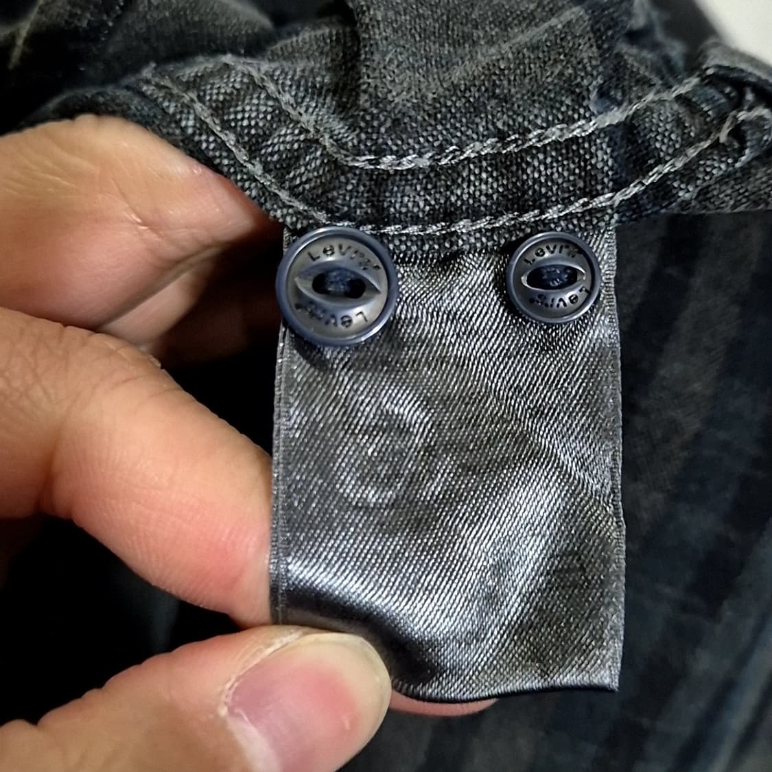 리바이스 체크 워크 셔츠 상품이미지5