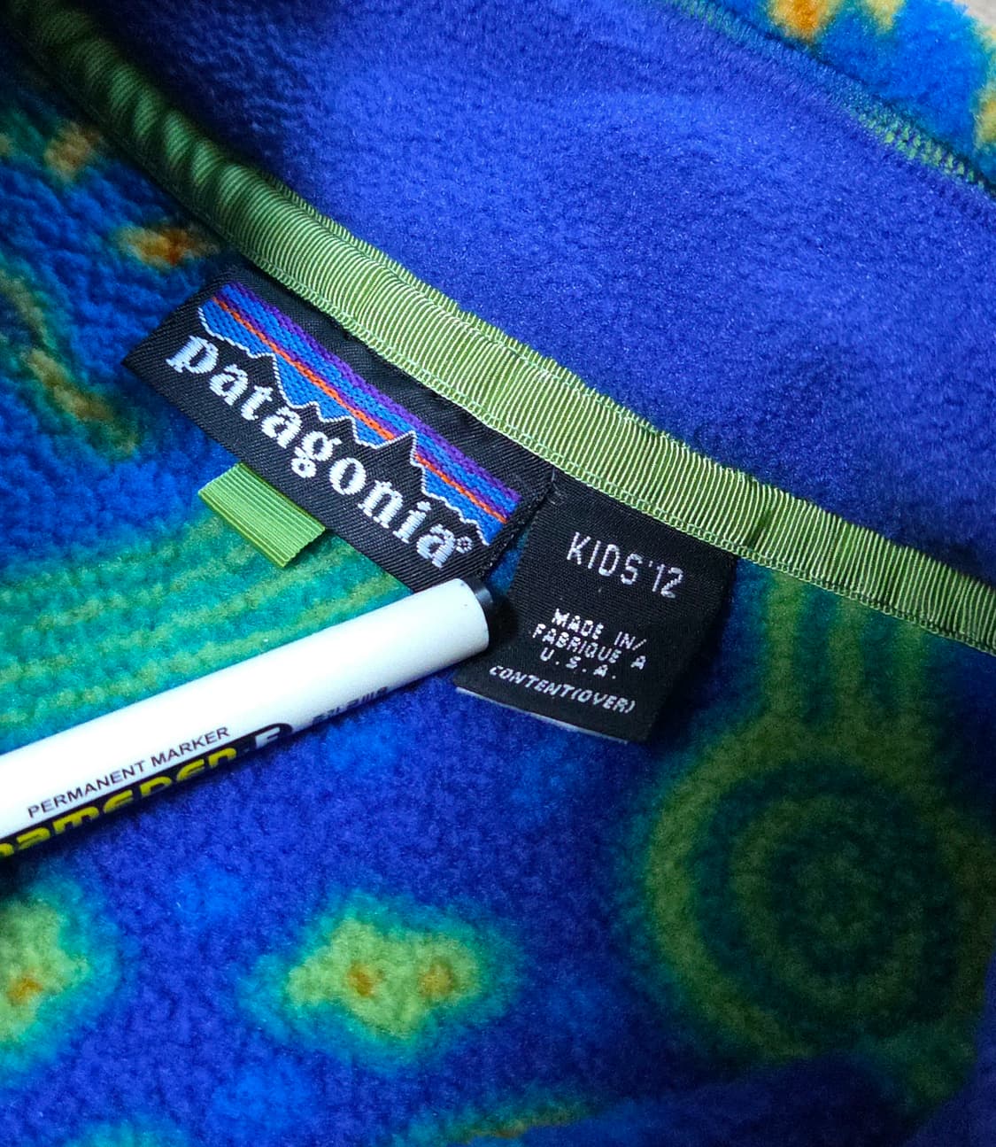 (xl/~55)파타고니아 90s Usa 악어 신칠라 M 상품이미지4