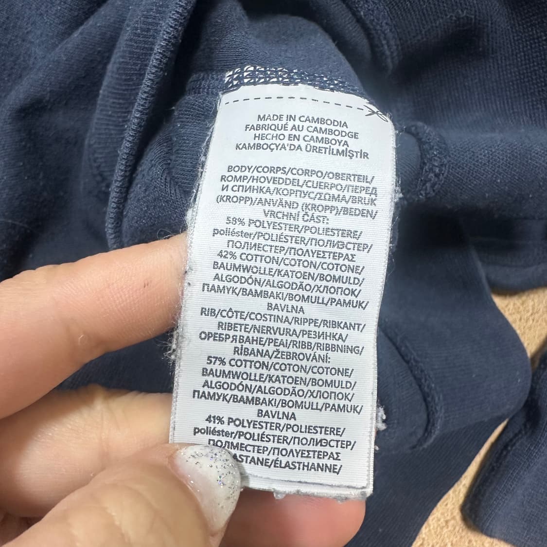 ✨ (바배) 폴로 랄프로렌 네이비 맨투맨 상품이미지5