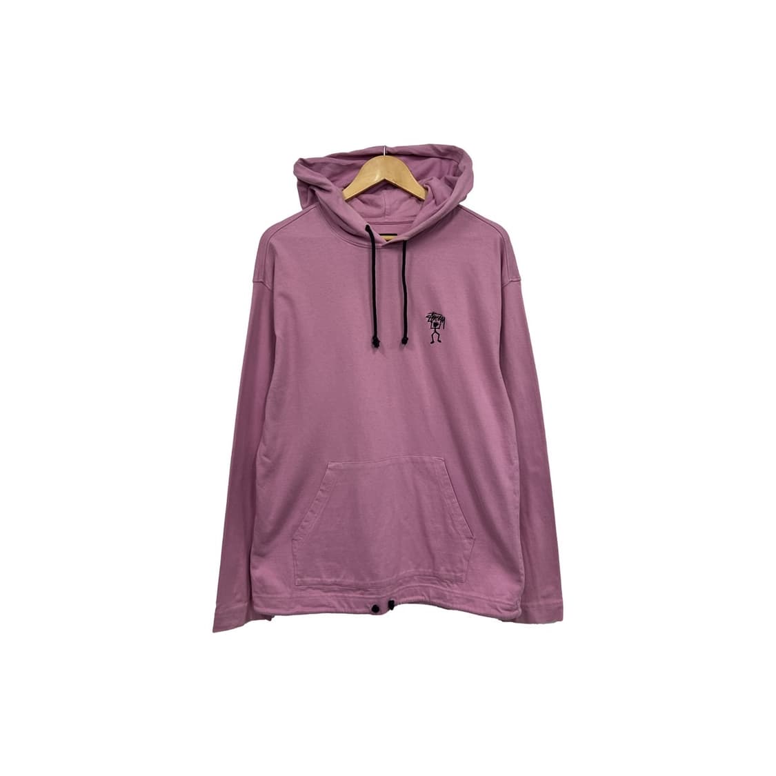 스투시 오버다이드 스탁 로고 풀오버 후드티 상품이미지1