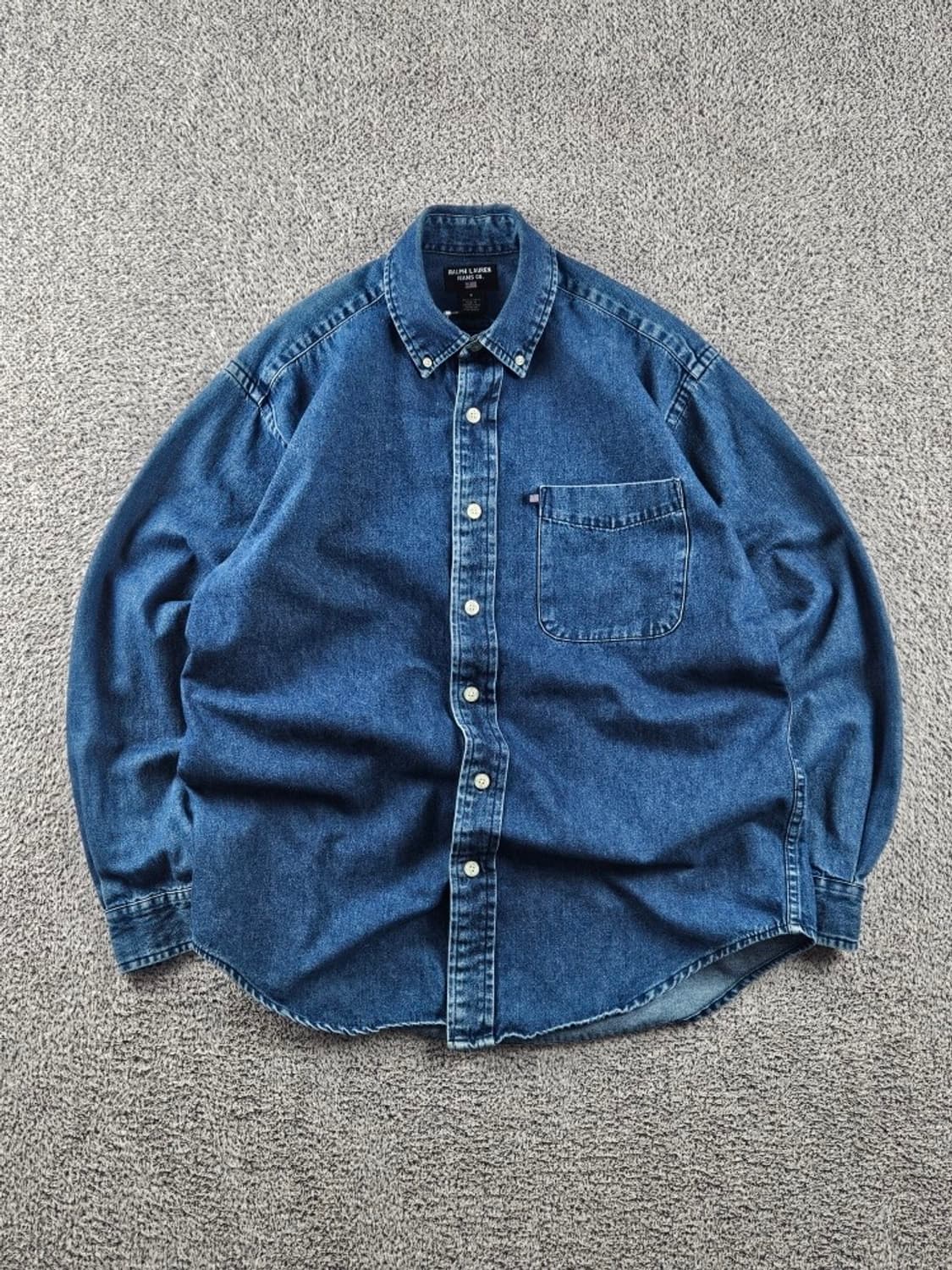 폴로 진스 컴퍼니 베이직 포켓 데님 셔츠 ( S ) / 10844 상품이미지1