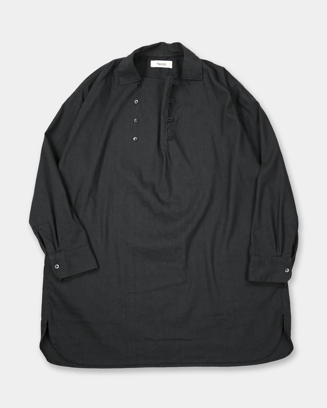 TROVE Linen Pullover Shirt 상품이미지1