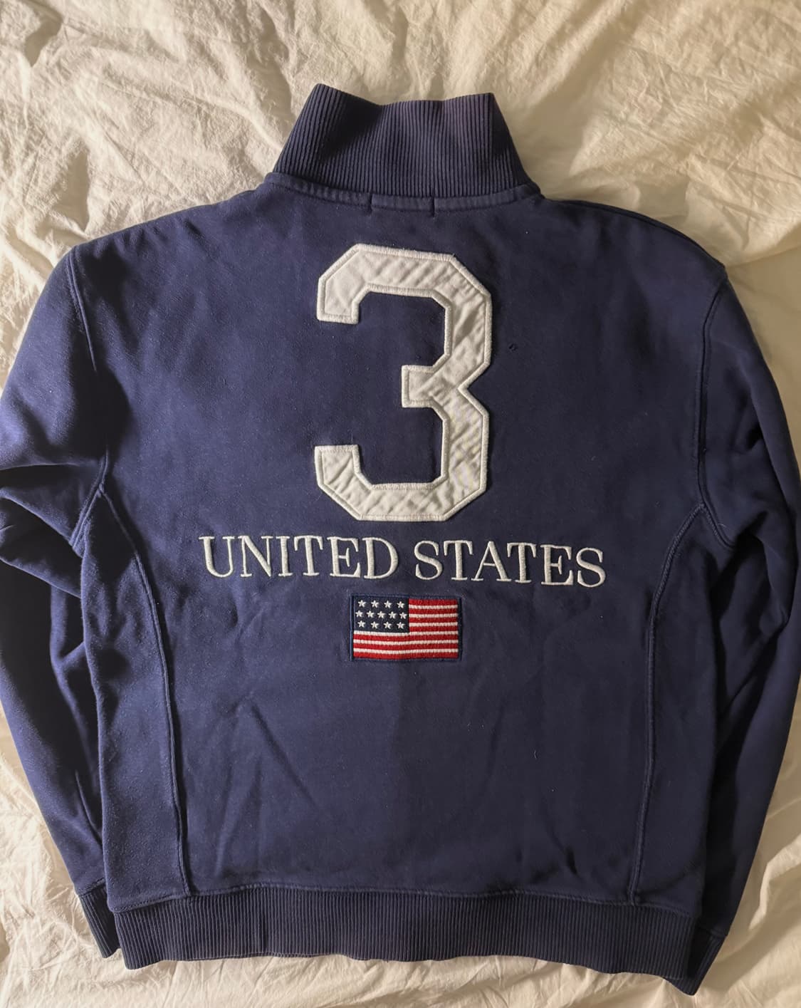 폴로 빅포니 성조기 집업 네이비 상품이미지3