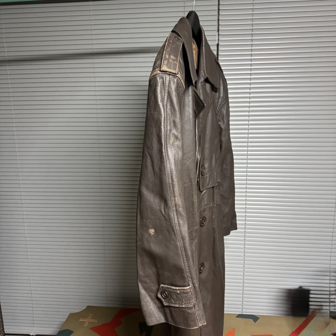 Italy Arpell Lamskin Long Jacket 상품이미지4