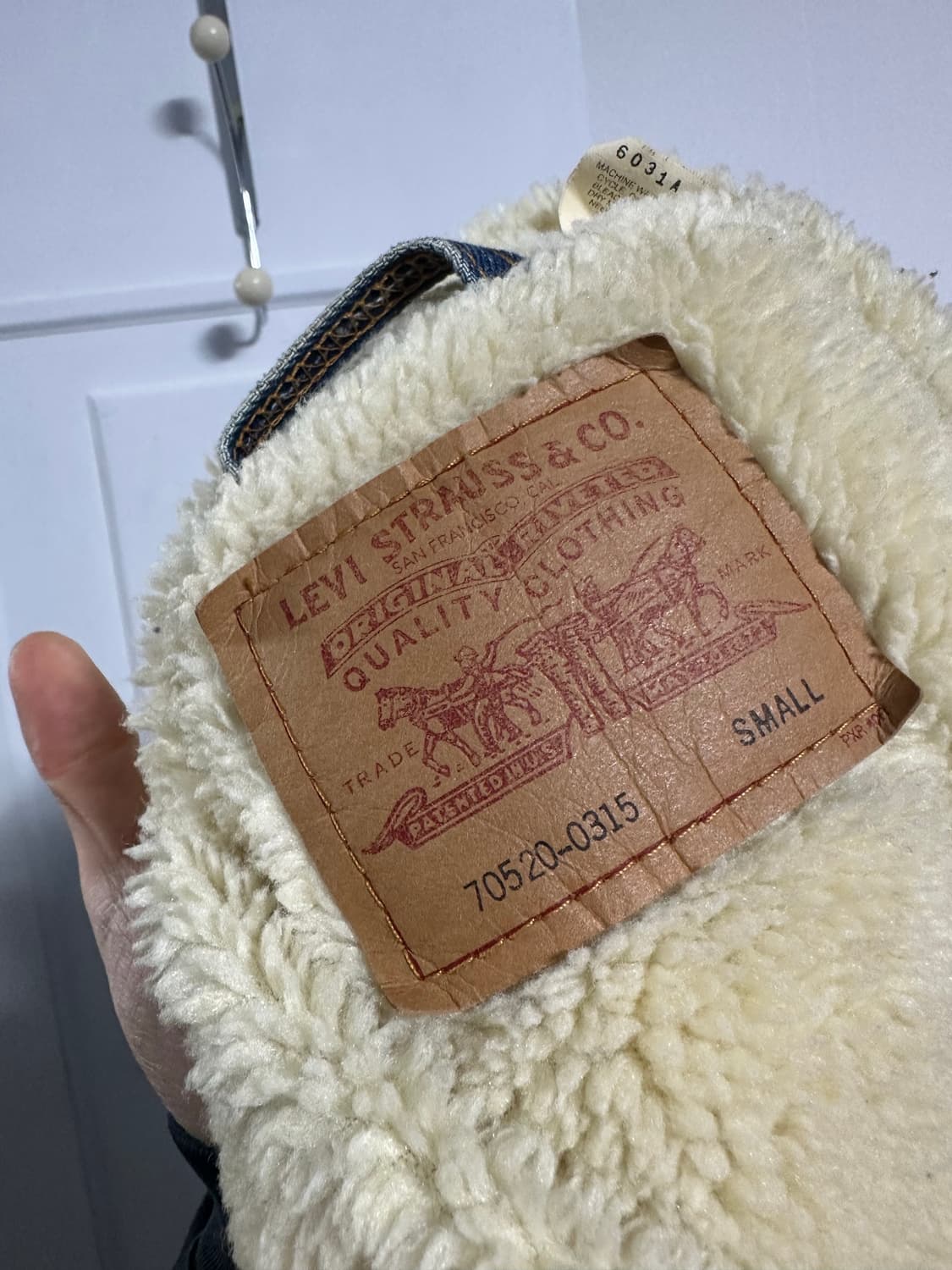 리바이스 70520-0315 쉐르파 데님 트러커자켓 상품이미지3