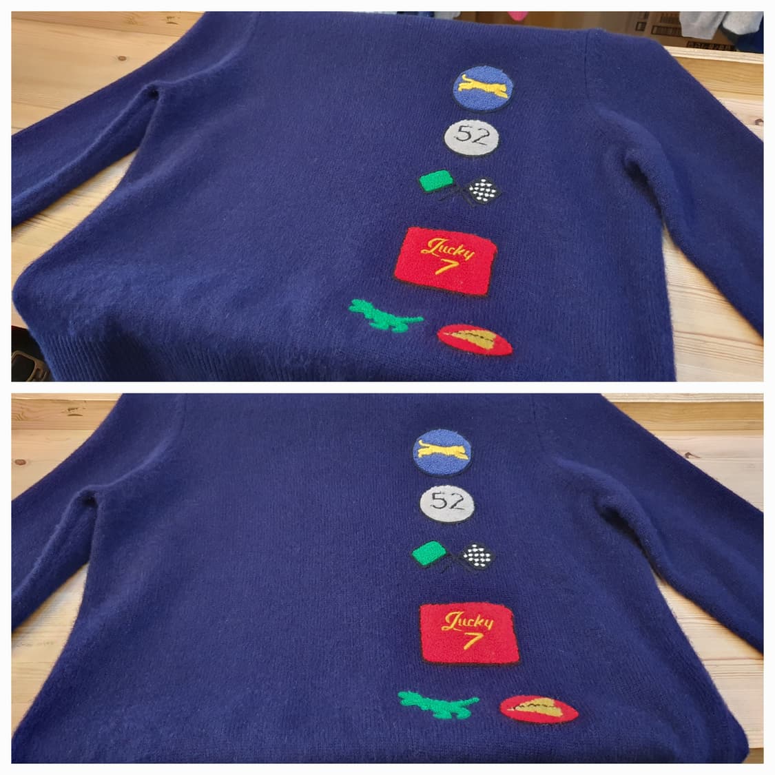 66.Cashmere 패치 니트 상품이미지5