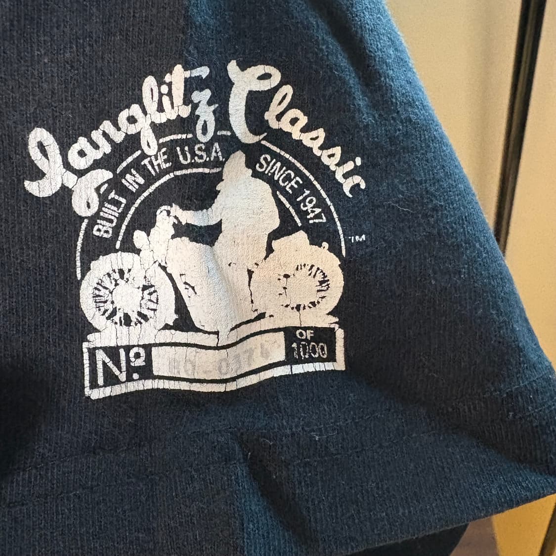 Langlitz Leathers 1000개 한정 반팔 상품이미지3